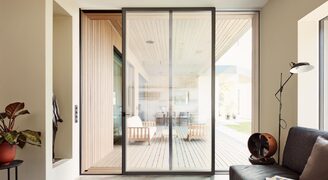 The Avino S-Timber Sliding door is a unique and elegant option for any timber sliding or patio door. The 5cm wooden frame offers unparalleled elegancy to the door, maximising glass whilst providing a custom timber internal profile.